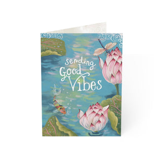 Good Vibes Encouragement Greeting Card