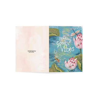 Good Vibes Encouragement Greeting Card