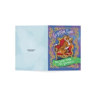 Go get 'em Encouragement Greeting Card