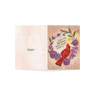 Cardinal Sympathy Card